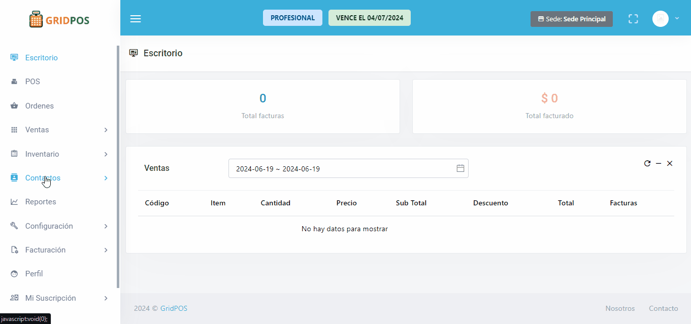 Clientes 5 Módulo de contactos, activar cliente